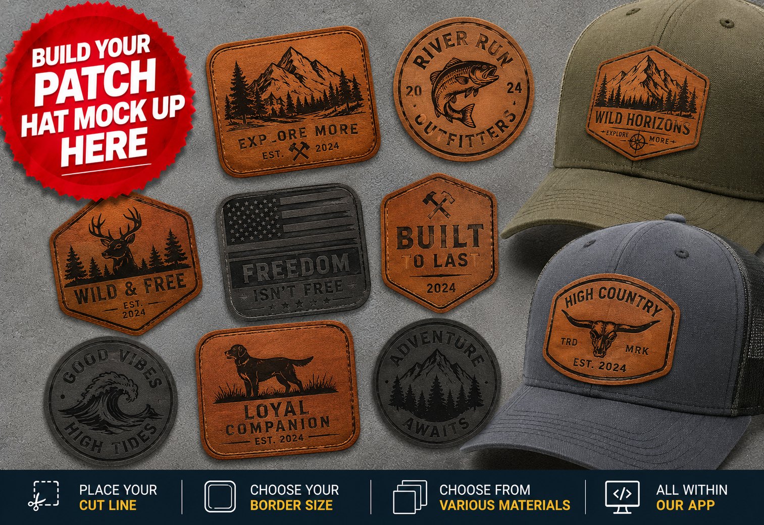 Leather patches